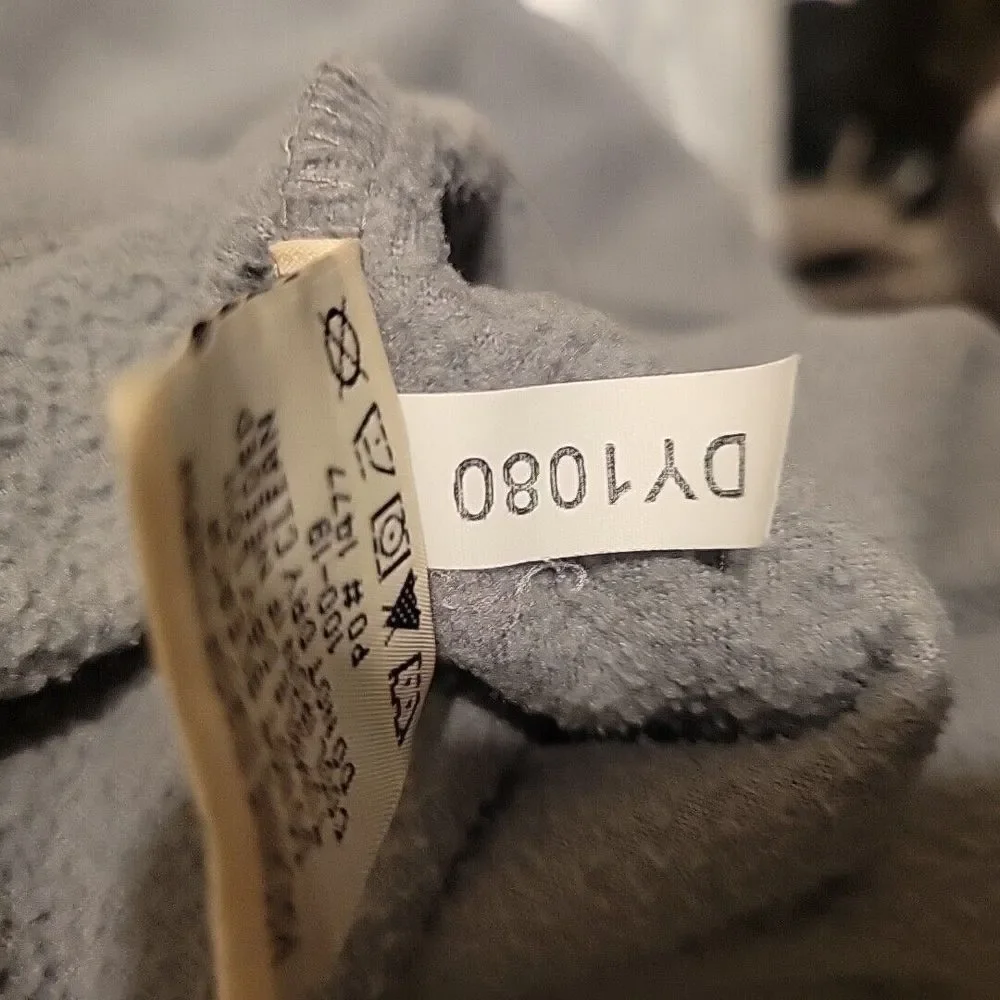 Drake Waterfowl Fleece‎ Youth 14 Gray 1/4 Zip Pullover